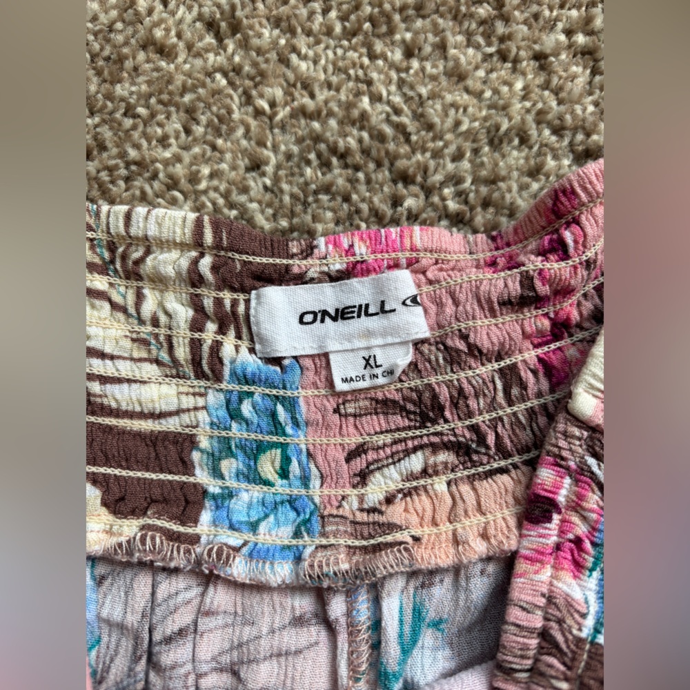 O’neill Multicolor Botanical Patchwork Style Pants - image 2